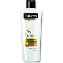 TRESemme Keratin Smooth Conditioner Κερατίνης για Φριζάρισμα για Ταλαιπωρημένα Μαλλιά 400ml