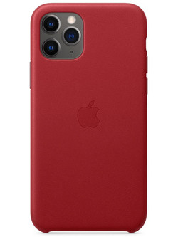 Apple Leather Case Product Red (iPhone 11 Pro)