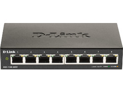 D-Link DGS-1100-08 V2 Managed L2 Switch με 8 Θύρες Ethernet 1Gbps