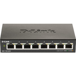 D-Link DGS-1100-08 V2 Managed L2 Switch με 8 Θύρες Ethernet 1Gbps
