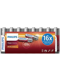 Philips Power Alkaline AA 16τμχ