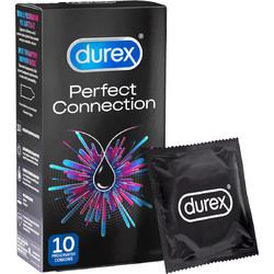 Durex Perfect Connection Προφυλακτικά με Λιπαντικό 10τμχ