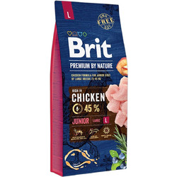 Brit Premium by Nature Junior Large with Chicken 15kg