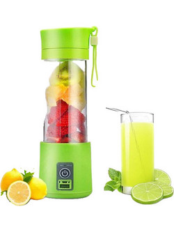 YE-02 Φορητό Μπλέντερ για Smoothie 380ml Πράσινο