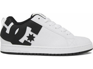 DC Court Graffik Ανδρικά Sneakers Λευκά 300529-WLK