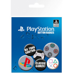 Gb Eye Playstation Classic Badge Pack