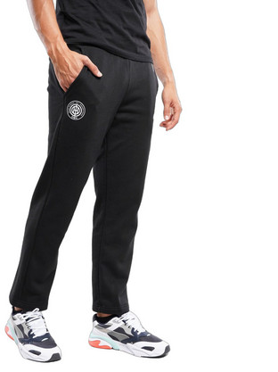 Puma Essentials Ανδρικό Παντελόνι Φόρμας Fleece με Λάστιχο Μαύρο 586718-01