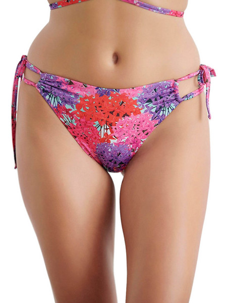 BLU4U Bikini Brazil Floral Ροζ 23365018-09
