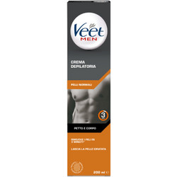 Veet Ανδρική Αποτριχωτική Κρέμα για Κανονικές Επιδερμίδες 200ml