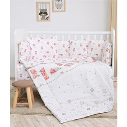 Lorelli Bears & Pillows Σετ Κούνιας Beige 5τμχ