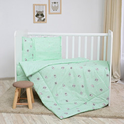 Lorelli Friends Σετ Προίκας Μωρού Green 4τμχ
