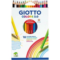 Giotto Colors 3.0 Ξυλομπογιές Σετ 18τμχ
