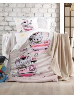 MayHome Sailor Σετ Κούνιας Beige 6τμχ