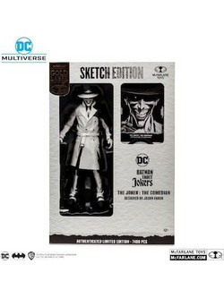 McFarlane DC Multiverse Gold Label The Joker The Comedian Sketch Edition 18cm