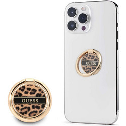 Guess 3666339050474 Ring Κινητού Leopard Καφέ