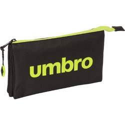 Safta Umbro Lima Κασετίνα με 3 Θήκες Μαύρη 812437744