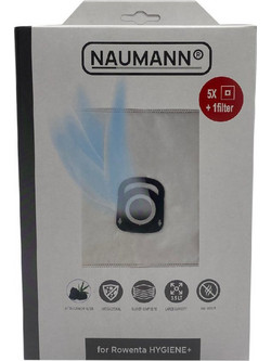 Naumann AB002207 Σακούλες Σκούπας 5τμχ Συμβατές με Σκούπα Rowenta