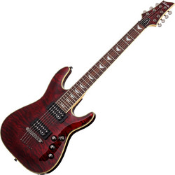 Schecter Omen Extreme 7 Ηλεκτρική Κιθάρα με Μαγνήτες HH & Ταστιέρα Rosewood Black Cherry