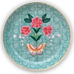 Pip Studio Πιάτο Πορσελάνης Γλυκού Blushing Birds 9cm