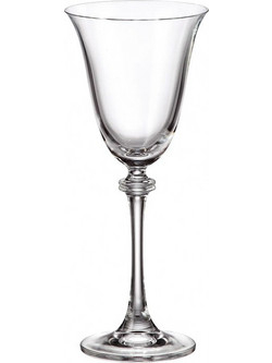 Crystal Bohemia Ποτήρι Κρασιού Κρυστάλλινο Κολωνάτο Alexandra