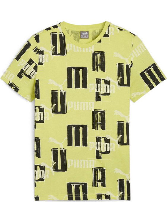 Puma Παιδικό T-Shirt Κοντομάνικο Lime 679230-38