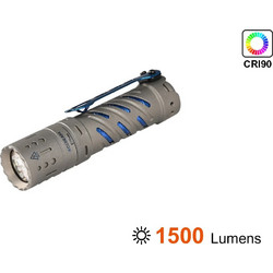 Ace Beam E70 Επαναφορτιζόμενος Φακός Led Αδιάβροχος IP68 1500lm