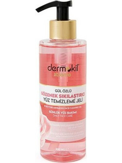 Dermokil Rose Extract Pore Firing Cleansing Gel Καθαρισμού Προσώπου 300ml