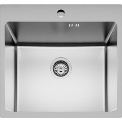 Geman 33150083 Ένθετος Νεροχύτης Inox 54x50cm
