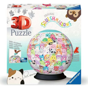 Παιδικό Puzzle Ravensburger Squishmallows 3D Ball 72 Κομμάτια