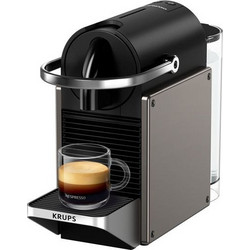 Krups Espresso Pixie Redesign XN306TV Καφετιέρα Espresso για Kάψουλες Nespresso 19bar Titan