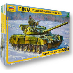 Zvezda T-80UD Russian Main Battle Tank Συναρμολογούμενο Πλαστικό Μοντέλο Τανκ 1:35