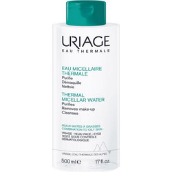 Uriage Eau Thermal Apple Extract Combination/Oily Skin Micellar Water Ντεμακιγιάζ 500ml