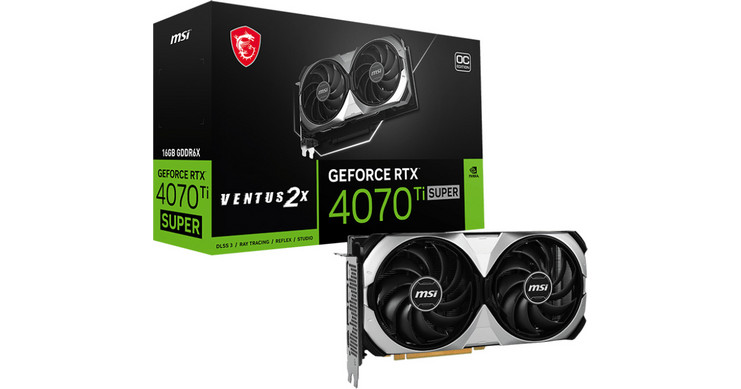 MSI GeForce RTX 4070 Ti Super 16GB GDDR6X Ventus 2X OC Κάρτα Γραφικών | BestPrice.gr