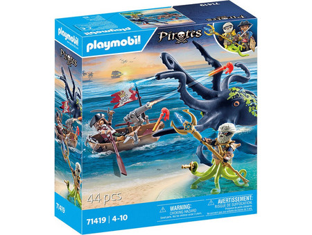 Playmobil Pirates Μάχη με το Γιγάντιο Χταπόδι για 4-10 Ετών 71419