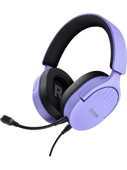 Trust GXT 489 Fayzo Gaming Headset Over Ear Purple