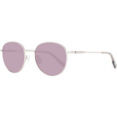 Hackett HSK1151 405 Γυαλιά Ηλίου Στρογγυλά Μεταλλικά Ασημί με Μαύρο Polarized Φακό