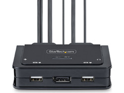 StarTech KVM Switch C2-D46-UAC-CBL-KVM DisplayPort USB 2.0 USB-C