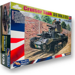 Gecko Models Cruiser Tank Mk. I CS A9 Συναρμολογούμενο Πλαστικό Μοντέλο Τανκ 1:35