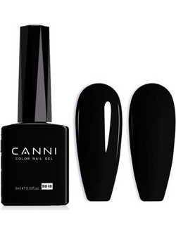 Canni Black 9018 Ημιμόνιμο Βερνίκι Νυχιών 9ml