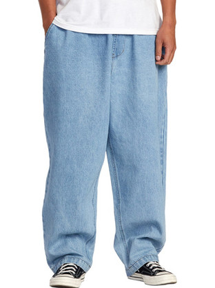 RVCA Ανδρικό Τζιν Παντελόνι Relaxed Εφαρμογή Μπλε AVYDP00122-BNB0