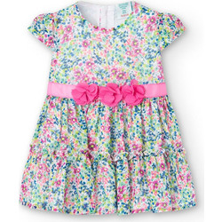 Boboli Παιδικό Φόρεμα Floral Πολύχρωμο 708173-9396