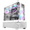 Darkflash DS900 Air White Gaming Midi Tower Κουτί Υπολογιστή με Πλαϊνό Παράθυρο