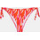 Rock Club Bikini Slip Φούξια Κοραλί BP-1743