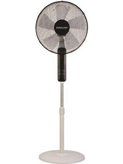 Eurolamp 300-20016 Ανεμιστήρας Δαπέδου Ορθοστάτης 40cm 60W με Τηλεχειριστήριο