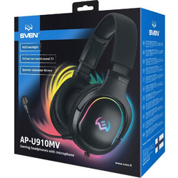 SVEN AP-U910MV Gaming Headset Over Ear Black