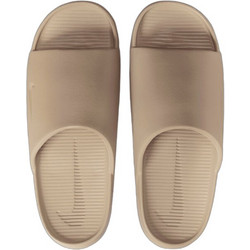 Nike Calm Ανδρικές Παντόφλες Καλοκαιρινές Εκρού FD4116-201