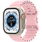 Ocean Wave Λουράκι Σιλικόνης Pink (Apple Watch 42 / 44 / 45mm) Ocean Wave Λουράκι Σιλικόνης Pink (Apple Watch 42 / 44 / 45mm)