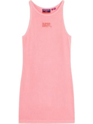 Superdry Mini Καλοκαιρινό Καθημερινό Φόρεμα Ροζ W8011595A-1ZP
