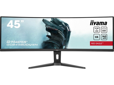 iiyama G-Master GCB4580DQSN-B1 Ultrawide VA HDR Curved Gaming Monitor 44.5" 5120x1440 165Hz 0.8ms