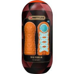 Pretty Love Victoria Cheney Pocket Sleeve Αυνανιστήρι με Δόνηση Orange